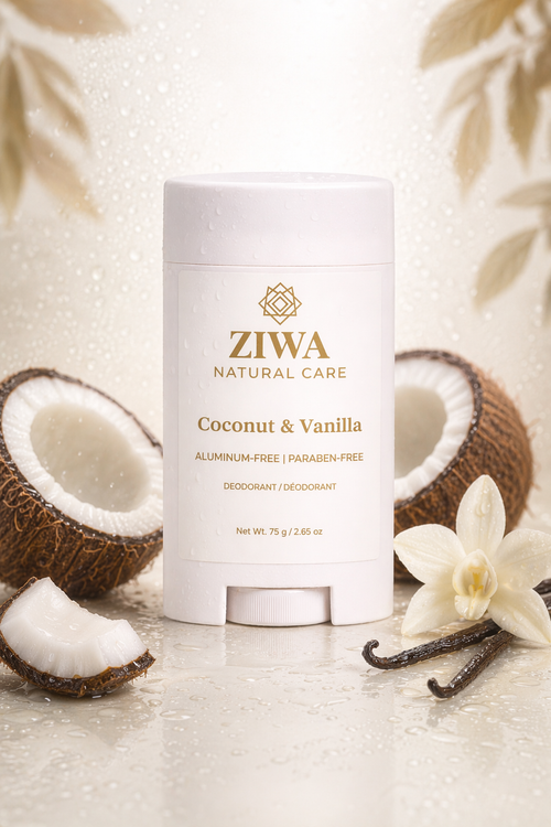 ZIWA Natural Care Deodorant – Coconut & Vanilla